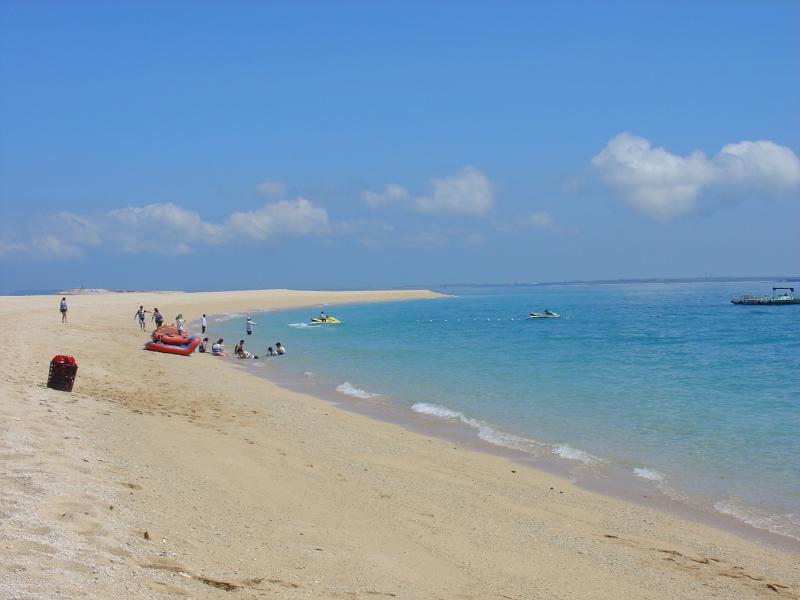 吉貝嶼白色沙岸