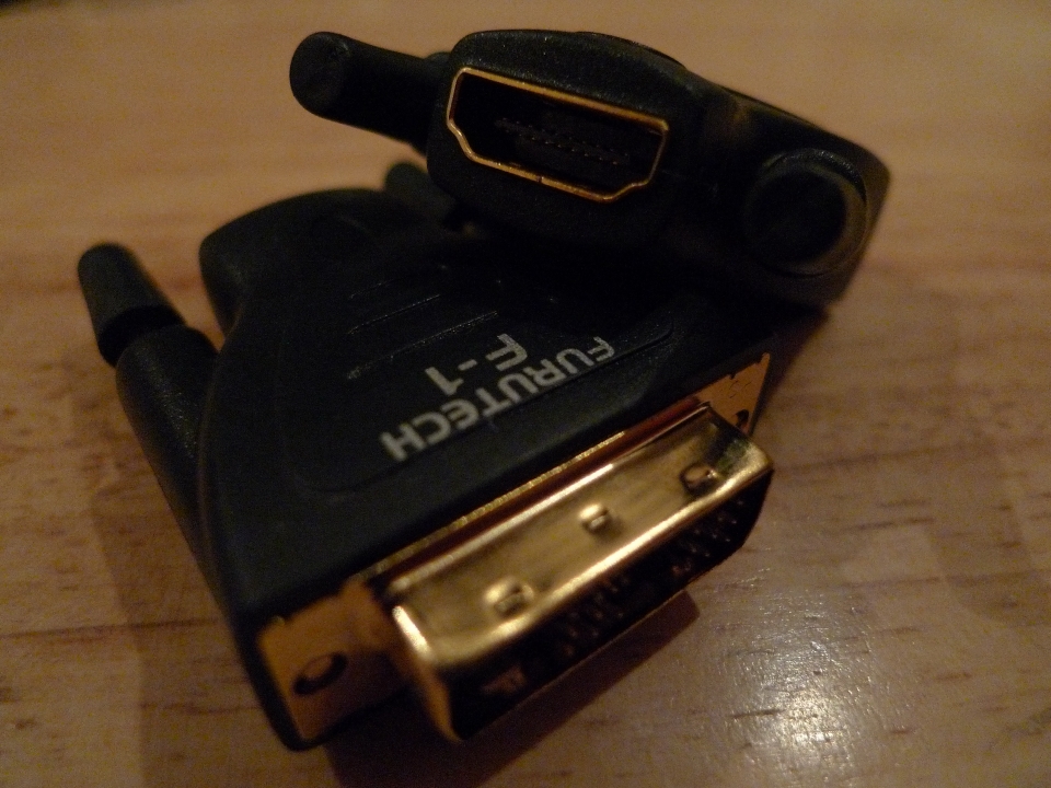 FURUTECH日本古河 F-1 HDMI 轉 DVI 專用轉接頭 (3).jpg