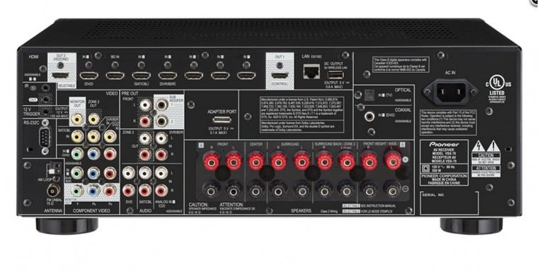 PIONEER ELITE VSX-70背面