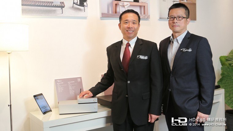 Optoma NuForce STA200雙聲道後級擴大機 高品質原音重現(由左至右：奧圖碼亞太區總經.jpg