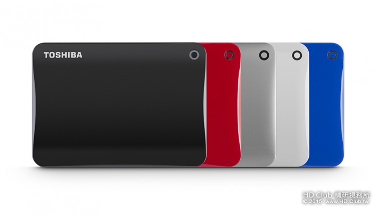 1.Toshiba推出Canvio Connect II外接式硬碟 產品圖(全系列五色)。.jpg