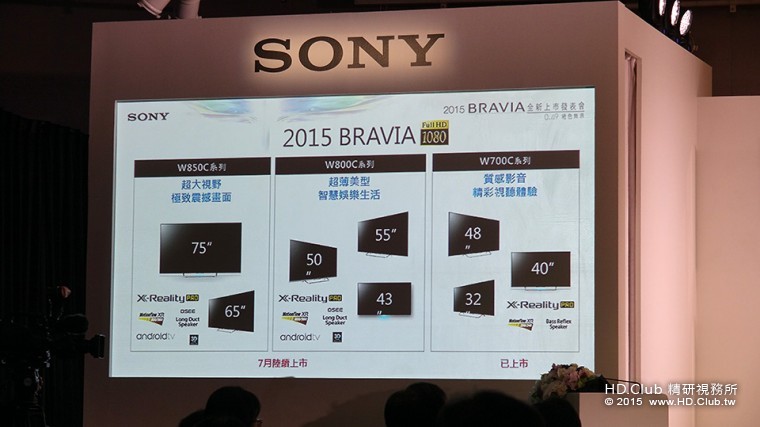 BRAVIA 2015