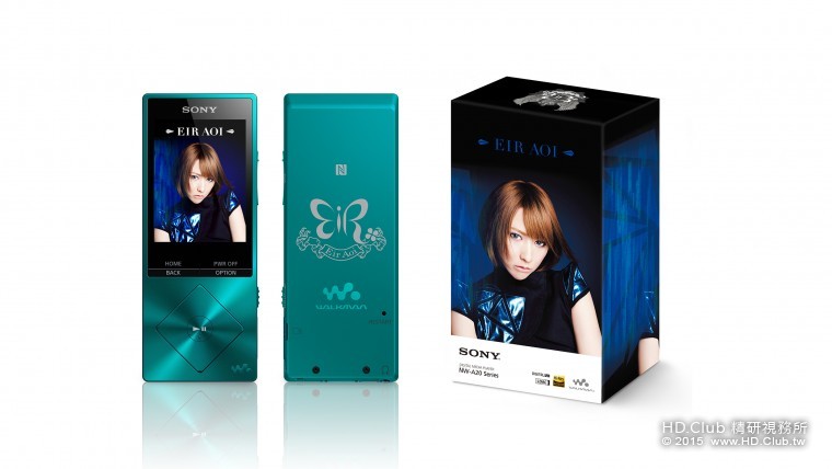 Sony Walkman NW-A25  動漫歌姬藍井艾露特別版在台限量販售。.jpg