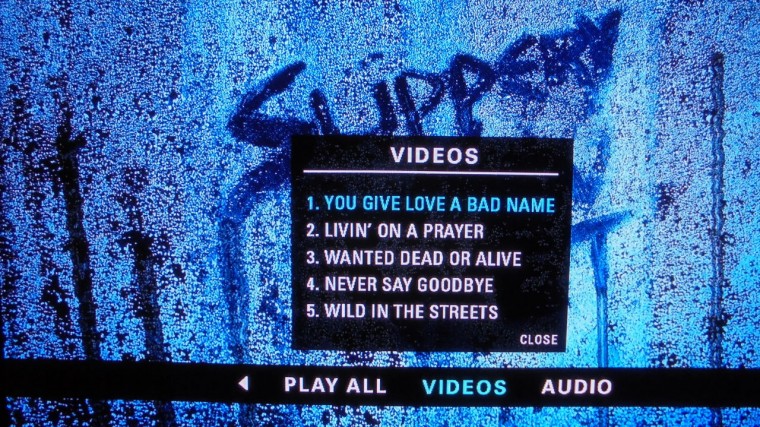 選擇播放5支音樂錄影帶